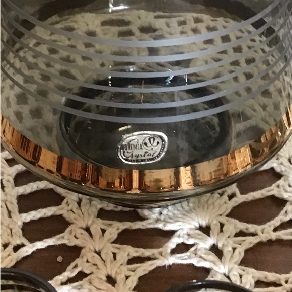 MCM Liquor decanter with 6 glasses - Picture 3 of 4